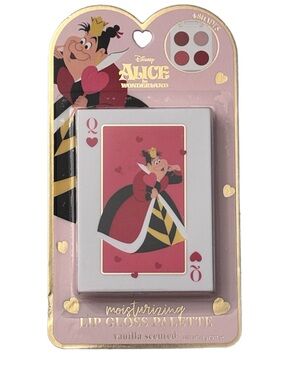 Disney Lip Gloss Palette Alice in Wonderland Queen of Hearts